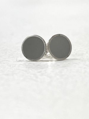 14049 medium colour silver stud earrings Clare Lloyd.jpg