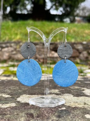 2689 double circle earrings black blue Clare Lloyd.jpg