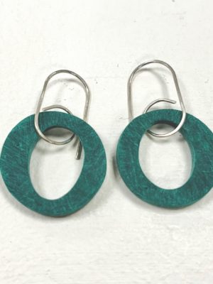 2695 forest green Little O earrings Clare Lloyd.jpg