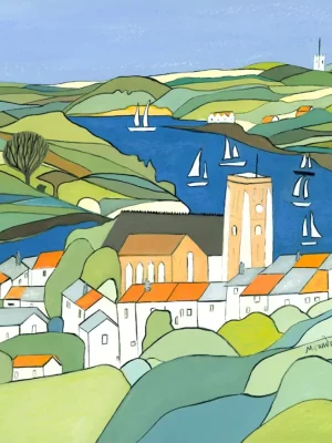 3147 Salcombe Church Print Miranda Garner.webp