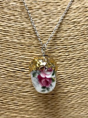 3609a ceramic acorn pink rose pendant Remon Jephcott.jpg